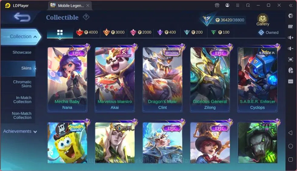 Mobile Legends: Bang Bang Accounts Global|Hero 122|Skin 178|Expert|Collector Natalia| image 9