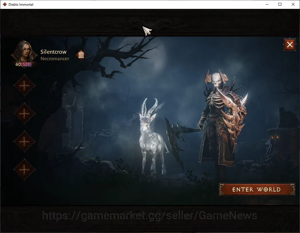 SEA-izual|Change Server On|Lv60(528)|Necromancer|CR 33k|Reso 420|Paragon Maledictor|Inferno II|Hell Lv20|Check(DI1170) Diablo Immortal Accounts Mid-Tier SEA-izual|Change Server On|Lv60(528)|Necromancer|CR 33k|Reso 420|Paragon