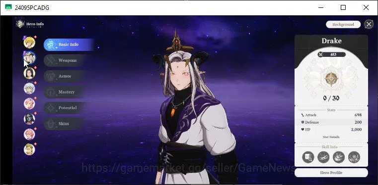 The Seven Deadly Sins: Origin Accounts [SEA] Lv 2 Fresh Starter| 3 SSR | Meliodas, Drake, image 11