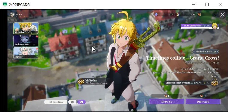 The Seven Deadly Sins: Origin Accounts [SEA] Lv 2 Fresh Starter| 3 SSR | Meliodas, Drake, image 6