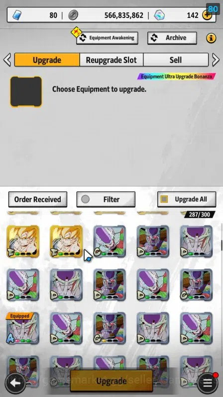 Dragon Ball Legends Accounts 55M TotalPower|LV147|2LR 5UL+7LL|SS Goku Black,Bar image 10