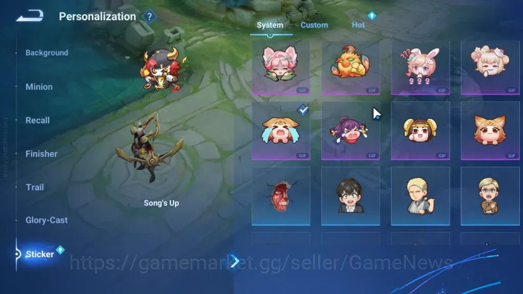 Honor of Kings Accounts Rare Skin Hero113 Skin178|,Valentine(Sun ce),KIC(Luna)2Legend(Butterfly,Lam)2 Lny2024(Sun Ce,Da 13