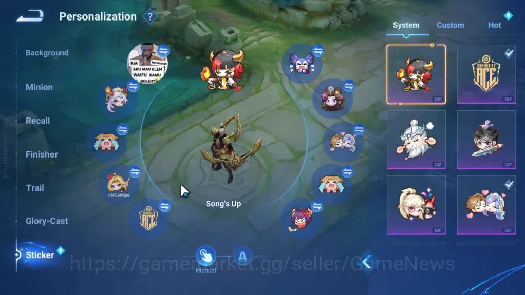 Honor of Kings Accounts Rare Skin Hero113 Skin178|,Valentine(Sun ce),KIC(Luna)2Legend(Butterfly,Lam)2 Lny2024(Sun Ce,Da 15