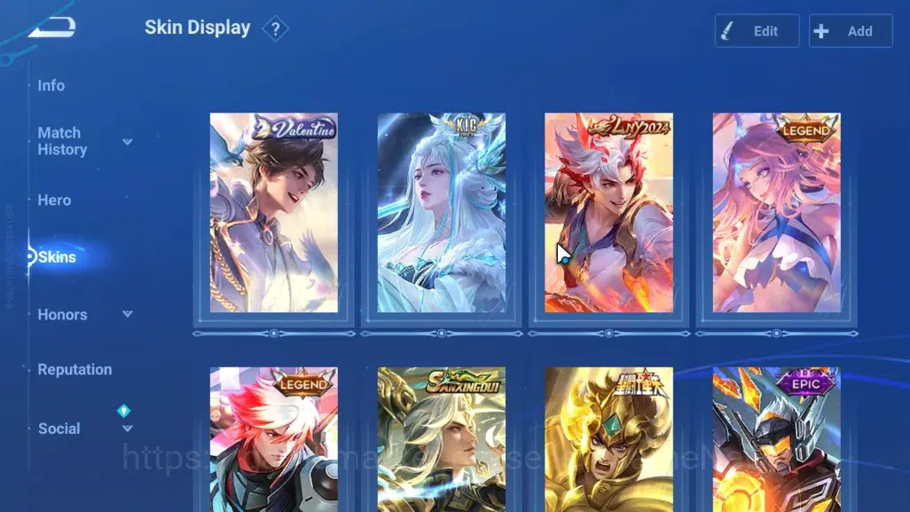 Honor of Kings Accounts Rare Skin Hero113 Skin178|,Valentine(Sun ce),KIC(Luna)2Legend(Butterfly,Lam)2 Lny2024(Sun Ce,Da 3