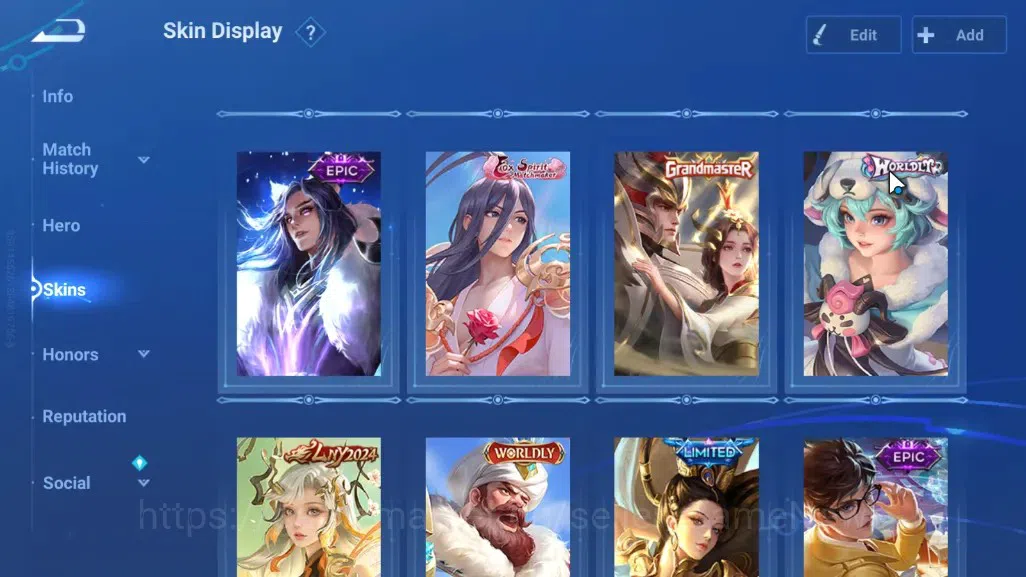 Honor of Kings Accounts Rare Skin Hero113 Skin178|,Valentine(Sun ce),KIC(Luna)2Legend(Butterfly,Lam)2 Lny2024(Sun Ce,Da 4