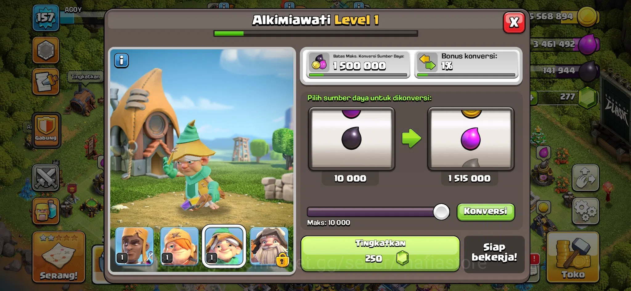 Clash of Clans Accounts TH11–TH13 Near Max GW L39, High BK60 AQ58 RC30, AQ image 16