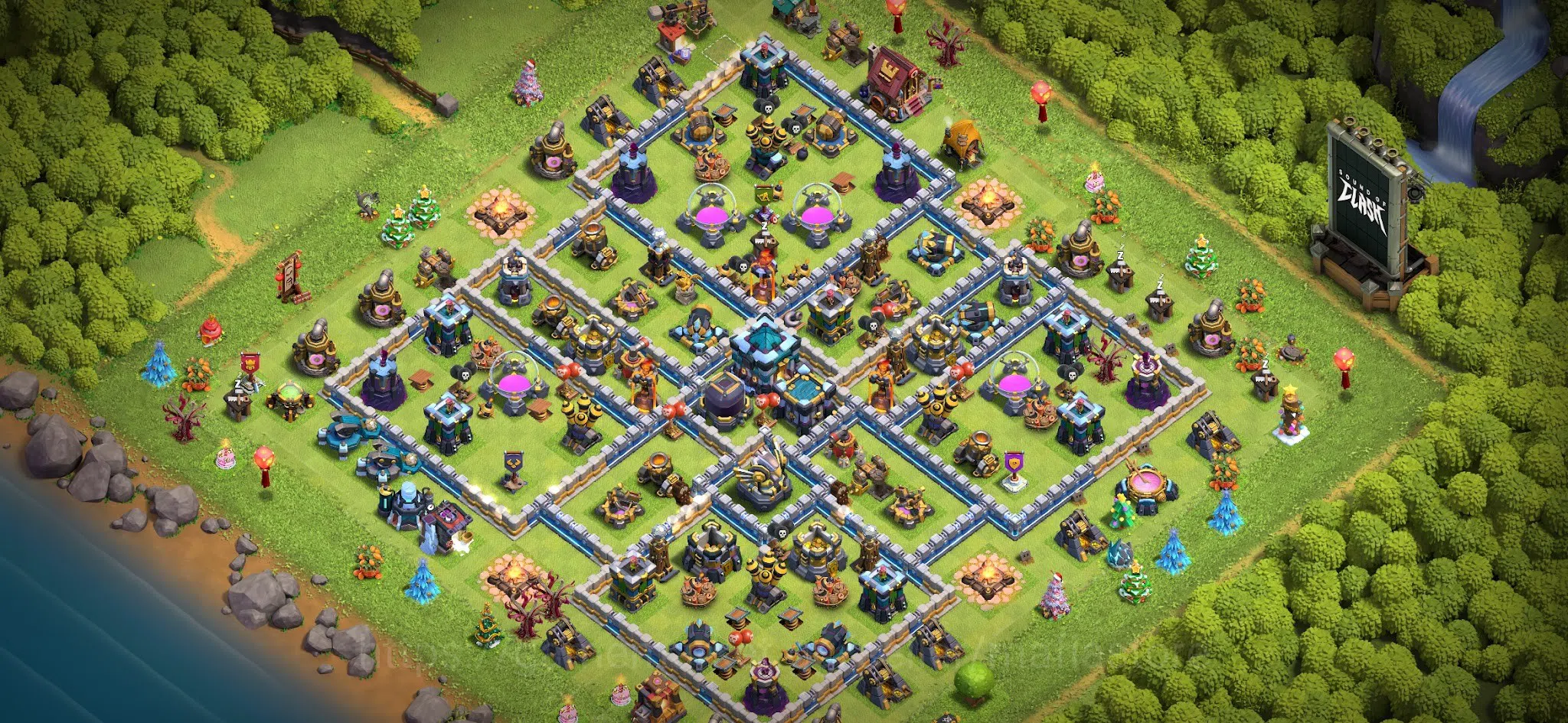 Clash of Clans Accounts TH11–TH13 Near Max GW L39, High BK60 AQ58 RC30, AQ image 3