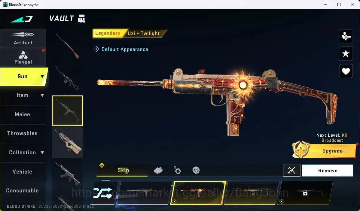 Blood Strike Accounts ASIA | 4 ULTRA GUNS: Vector, Kar98k, FN2000, M1887 image 13