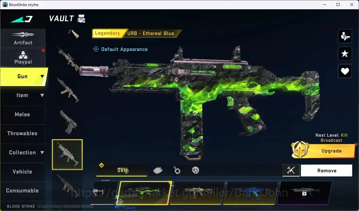 Blood Strike Accounts ASIA | 4 ULTRA GUNS: Vector, Kar98k, FN2000, M1887 image 6