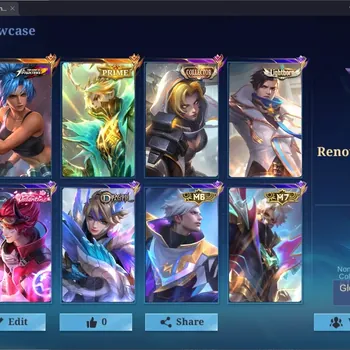 Mobile Legends: Bang Bang Accounts Collector Global|224S|Collector|EX Immo 119|KOF Karina,Prime Granger,Collector