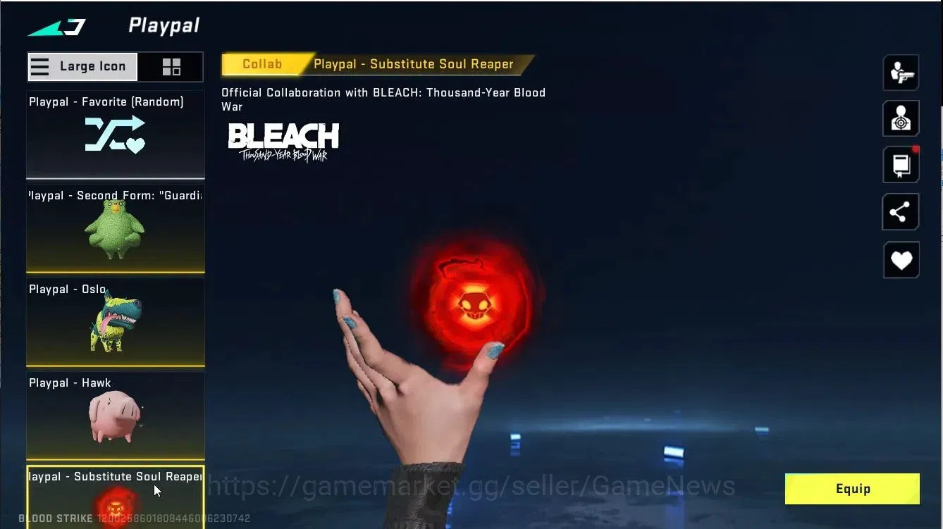 Blood Strike Accounts Asia|ULTRA MELEE Sycthe-Luna Splash+[EMMA,Katya,FN image 12