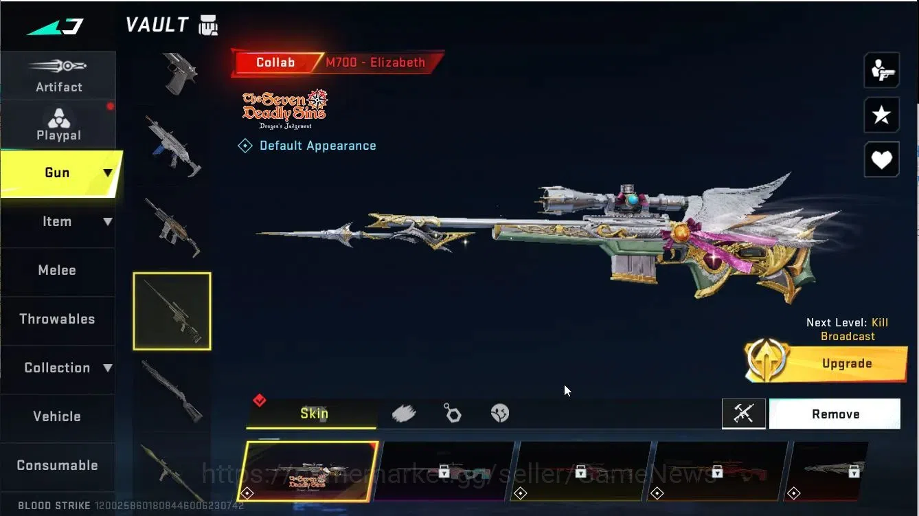 Blood Strike Accounts Asia|ULTRA MELEE Sycthe-Luna Splash+[EMMA,Katya,FN image 15