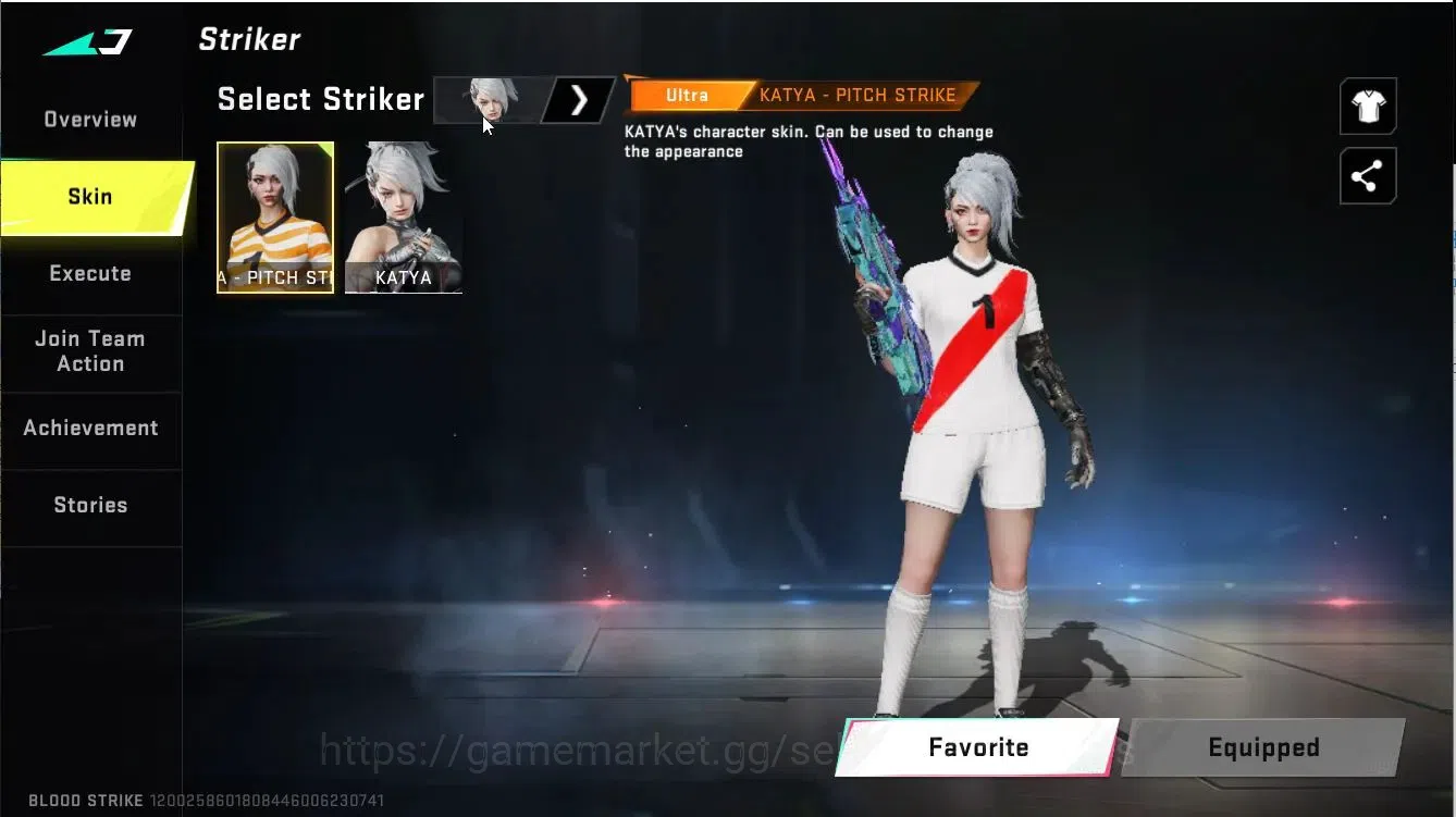 Blood Strike Accounts Asia|ULTRA MELEE Sycthe-Luna Splash+[EMMA,Katya,FN image 5