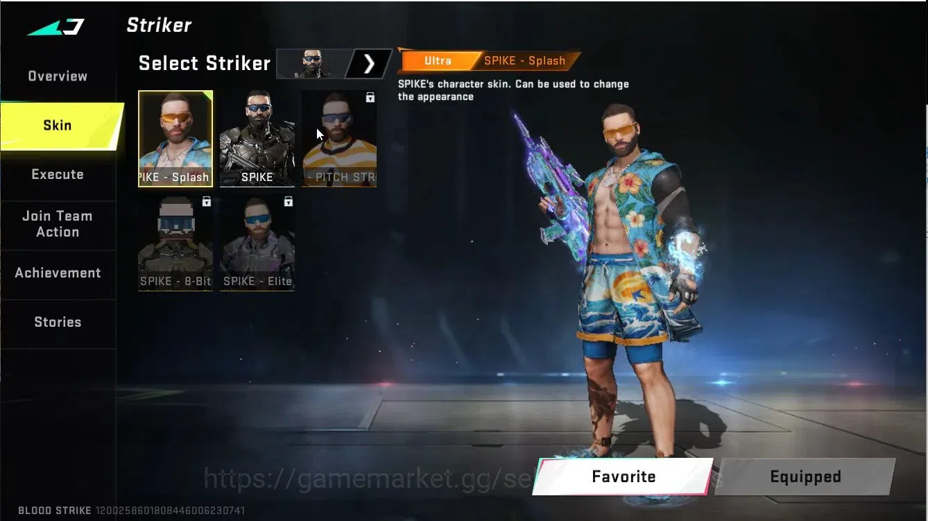 Blood Strike Accounts Asia|ULTRA MELEE Sycthe-Luna Splash+[EMMA,Katya,FN image 6