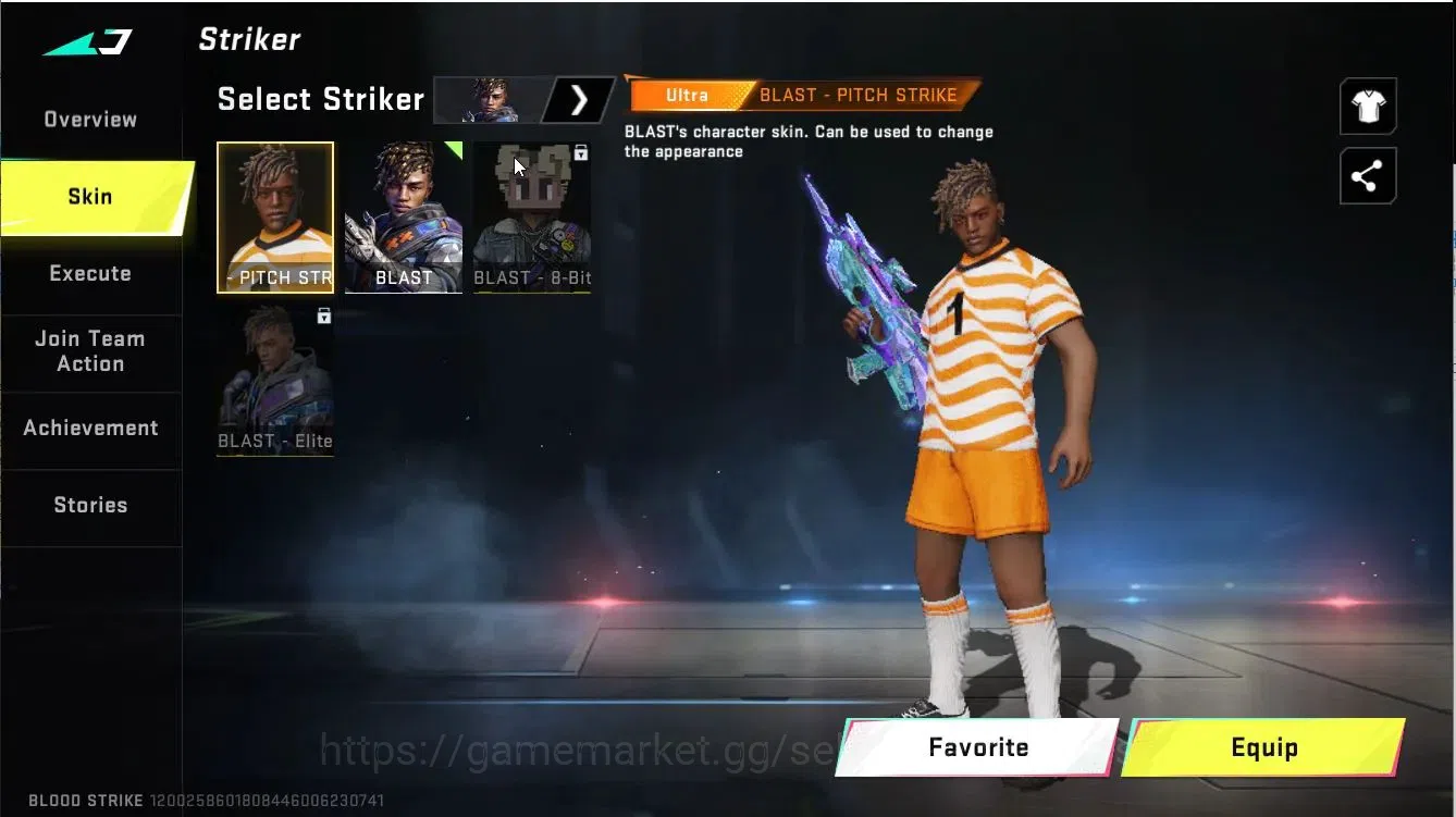 Blood Strike Accounts Asia|ULTRA MELEE Sycthe-Luna Splash+[EMMA,Katya,FN image 7
