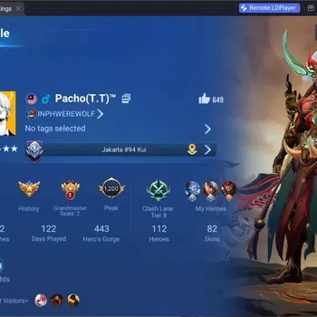 Honor of Kings Accounts Rare Skin Global|112H 82S|Legend Dian Wei|Legend Sun Ce|Legend Angela|Legend Yao|Epic Li Bai|More