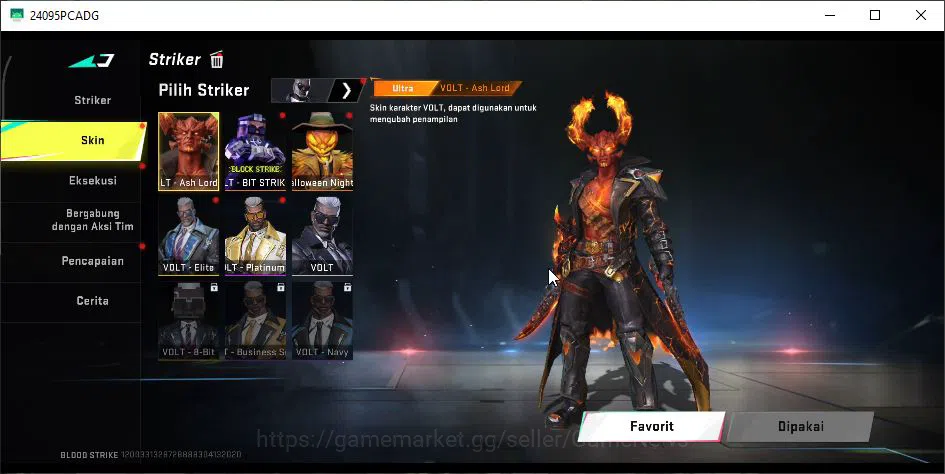 Blood Strike Accounts Mid-Tier ASIA|ETERNAL UZI-StarChaser+Collab 7DS AK47,BLEACH QBZ95-Hakkano+MELE DUALBLADES|18 ULTRA|LMT 9