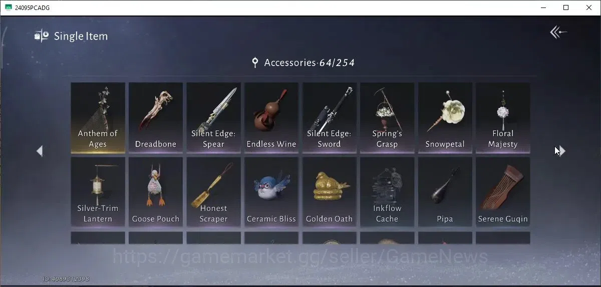 Where Winds Meet Accounts GLOBAL|Lv 95|GS 30K|Abyys Conqueror|Return Of Spri image 19