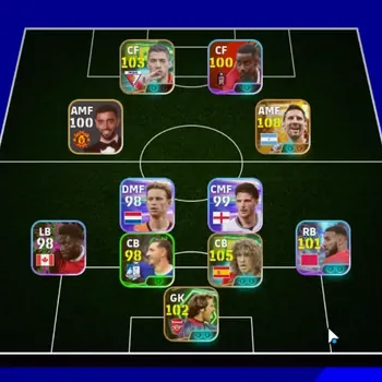 eFootball Accounts High-End Android|Power 3133|Big Time Lionel Messi|Epic George Best,C.Puyol,Luis Suarez,Aubameyang,David