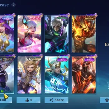Mobile Legends: Bang Bang Accounts Collector Hero105|Skin157|Zodiac Odette|Valentine Fanny|DragonTamer