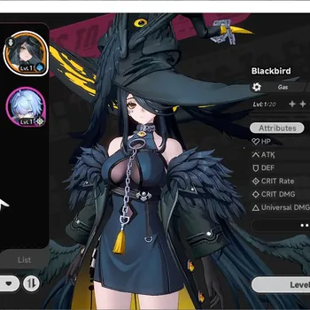 Neverness to Everness Accounts Global EU|HL 3|1 S-Class Limited| Starter with Blackbird |4