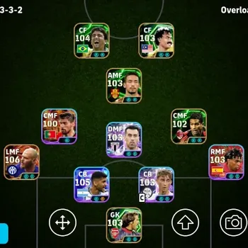 eFootball Accounts Others Android|PW 3167|Federico Dimarco BigT,Cristian Romero ShowT,Dean Huijsen ShowT,David Seaman