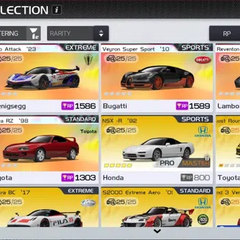Racing Master Accounts SEA |Lvl 13|4 PL Cars (Jesko Attack,Veyron Super Sport,Reventon,Supra Rz) +49 Etc Cars|7071
