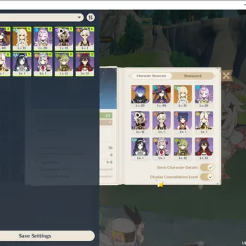 Genshin Impact Accounts Starter ASIA|AR 25|1 Limited (Flins) + 1 Standard (Mona)|Low Main Quest & Map Explore|Bd