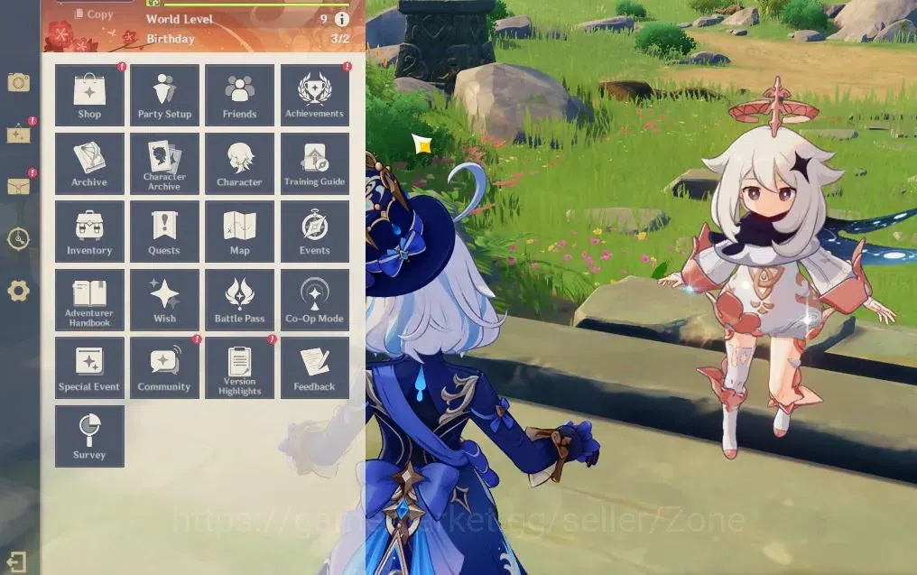 Genshin Impact Accounts Others ASIA|AR 60|18 Limit+10(*5 Weapon)|Many PremTeam|(Hu 1