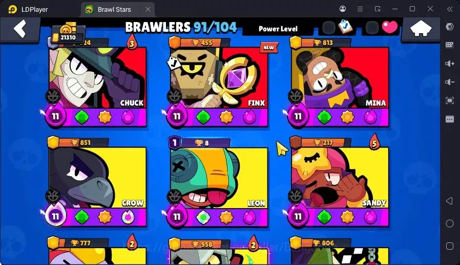 Brawl Stars Accounts Trophy 21310|22 Max Hc|6 Hc(Rico,Sc Poco,Kenji,Nita,Mortis,Bm Poco),12Legend,13Mythic skin|14599 7