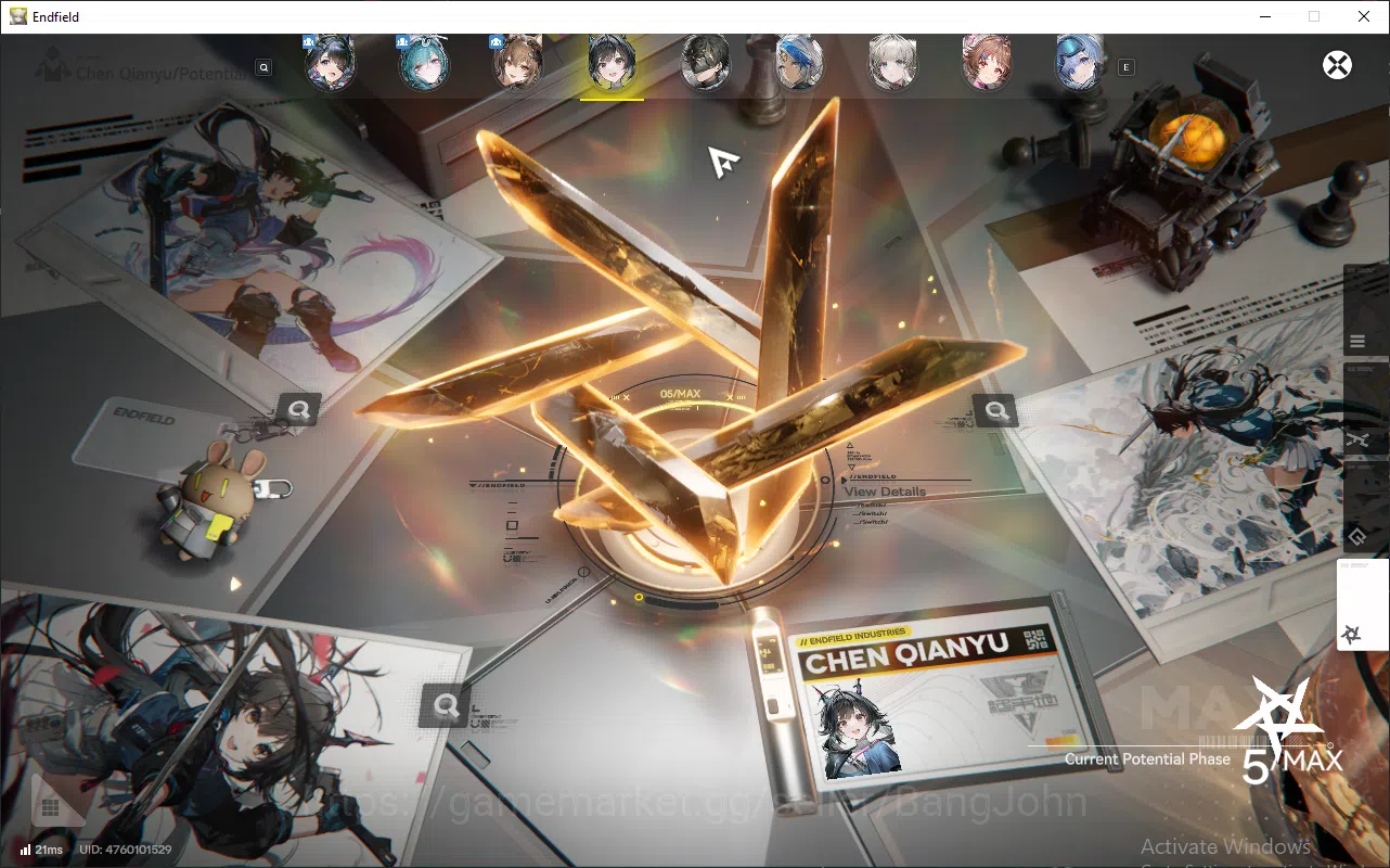 Arknights: Endfield Accounts ASIA | lv 56 | Yvonne, tangtang, lastrite, gilbert image 4