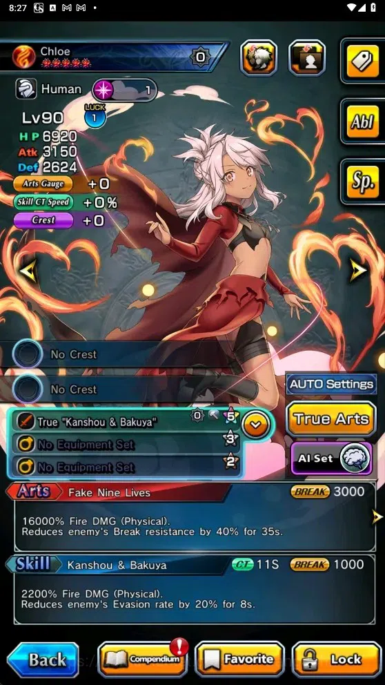 Grand Summoners Accounts Global| Rank 46 | 1.391 Crystal | 10 Ascend | Chlo image 6