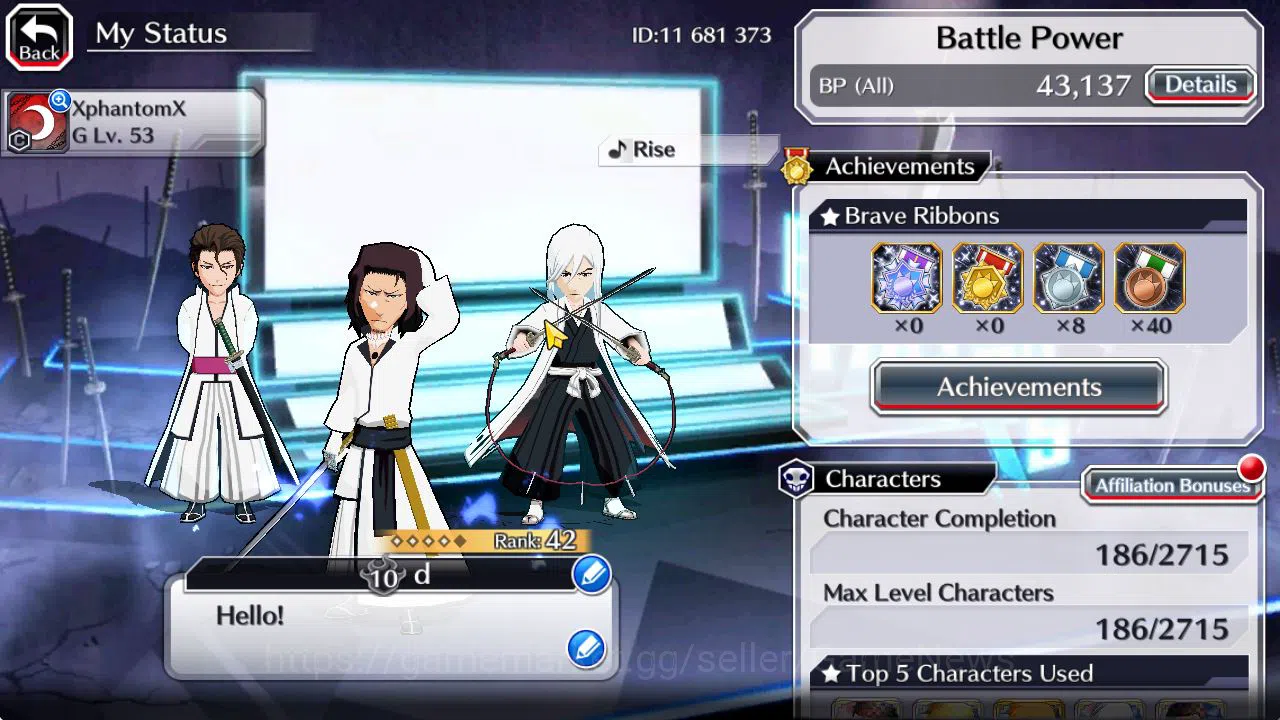 Bleach: Brave Souls Accounts [GLOBAL]6K Orb+Fresh All Story|Stark,Aaroniro,Aize image 2