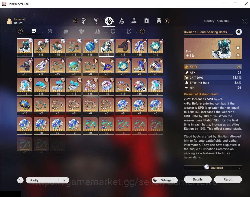 Honkai Star Rail Accounts ASIA|TL 64|1 Golden Companion|5 Limited|Yao Guang  image 7