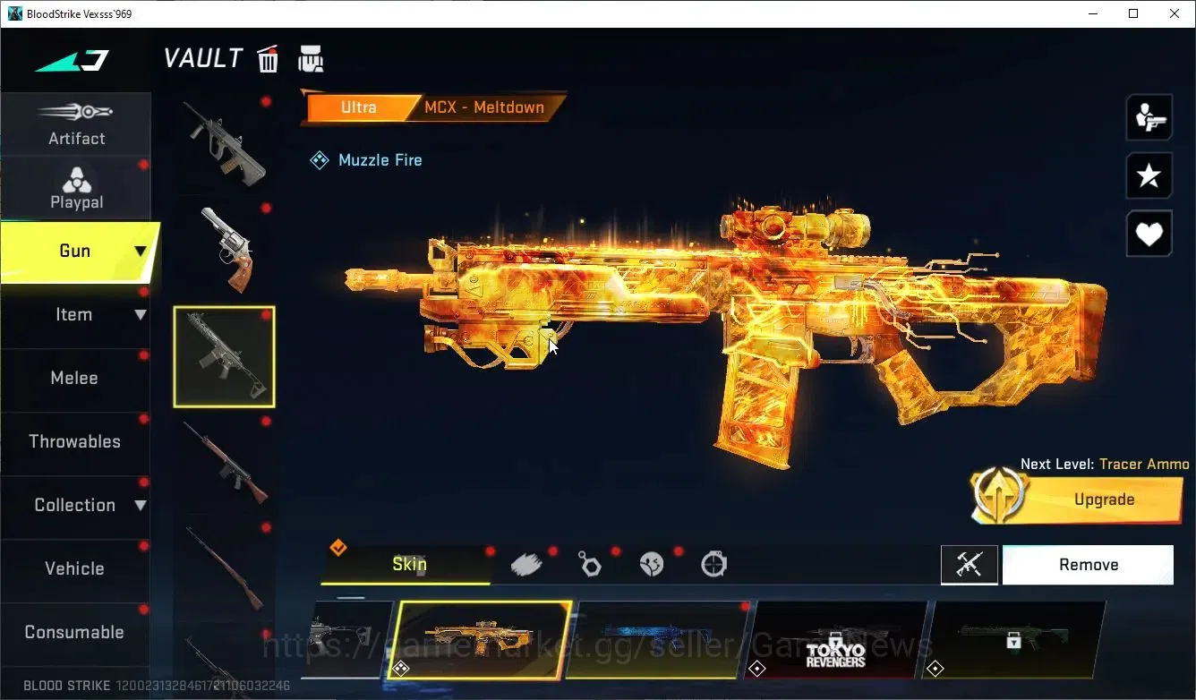 Blood Strike Accounts ASIA|Collab 7DS (Kar98k,QBZ95)|13 Ultra(HANK,ETHAN image 16