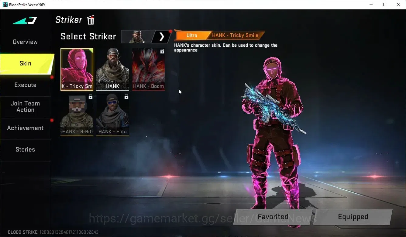 Blood Strike Accounts ASIA|Collab 7DS (Kar98k,QBZ95)|13 Ultra(HANK,ETHAN image 3