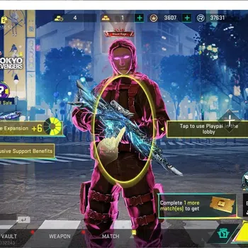 Blood Strike Collab Skin ASIA|Collab 7DS (Kar98k,QBZ95)|13 Ultra(HANK,ETHAN image 1