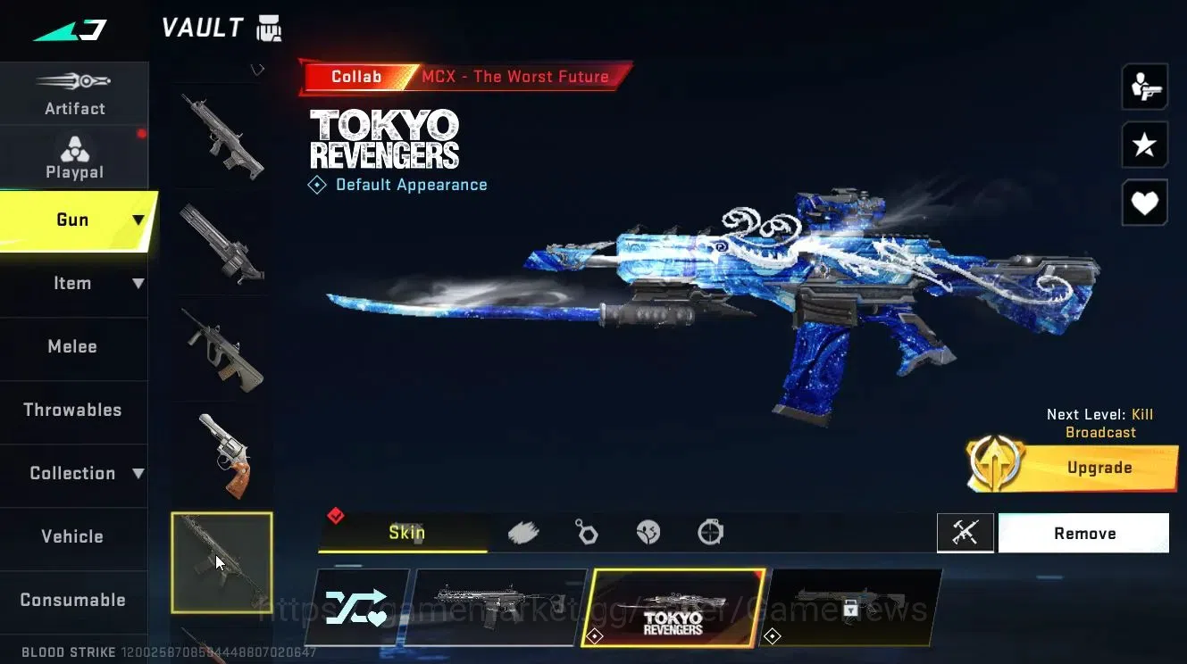 Blood Strike Accounts Collab Skin ASIA|KEN-Enzo,+TokRev[MCX]|ULTRA [ZERO-Agent Zero M4A1,TalonKnife-Sanctum,etc|LMT 13