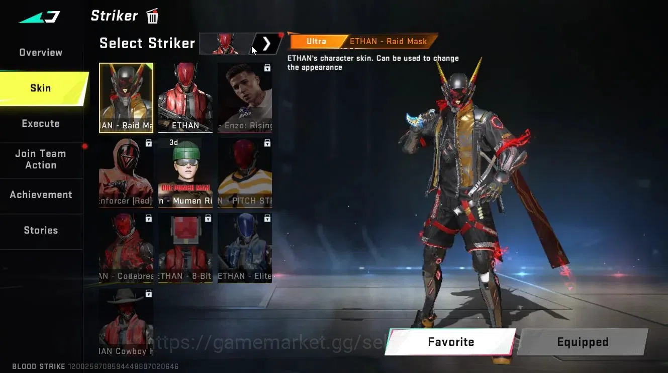 Blood Strike Accounts Collab Skin ASIA|KEN-Enzo,+TokRev[MCX]|ULTRA [ZERO-Agent Zero M4A1,TalonKnife-Sanctum,etc|LMT 6