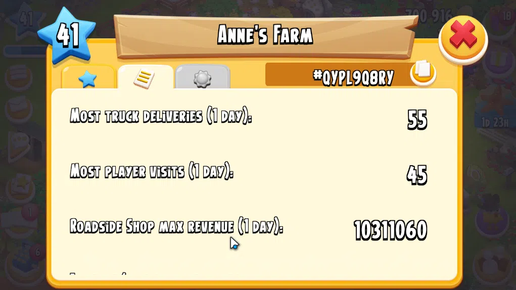 Hay Day Accounts Level 41 | Barn Storage 1100 + Silo Storage 625 | 700k Coins, 38 Diamonds |CN ON|Log Supercell ID|Take 13