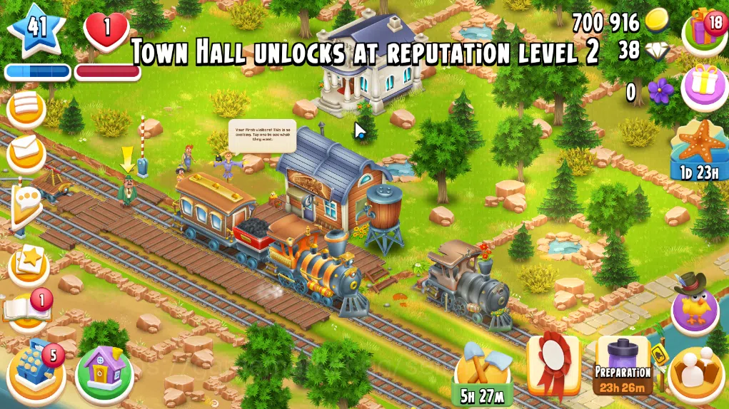 Hay Day Accounts Level 41 | Barn Storage 1100 + Silo Storage 625 | 700k Coins, 38 Diamonds |CN ON|Log Supercell ID|Take 6