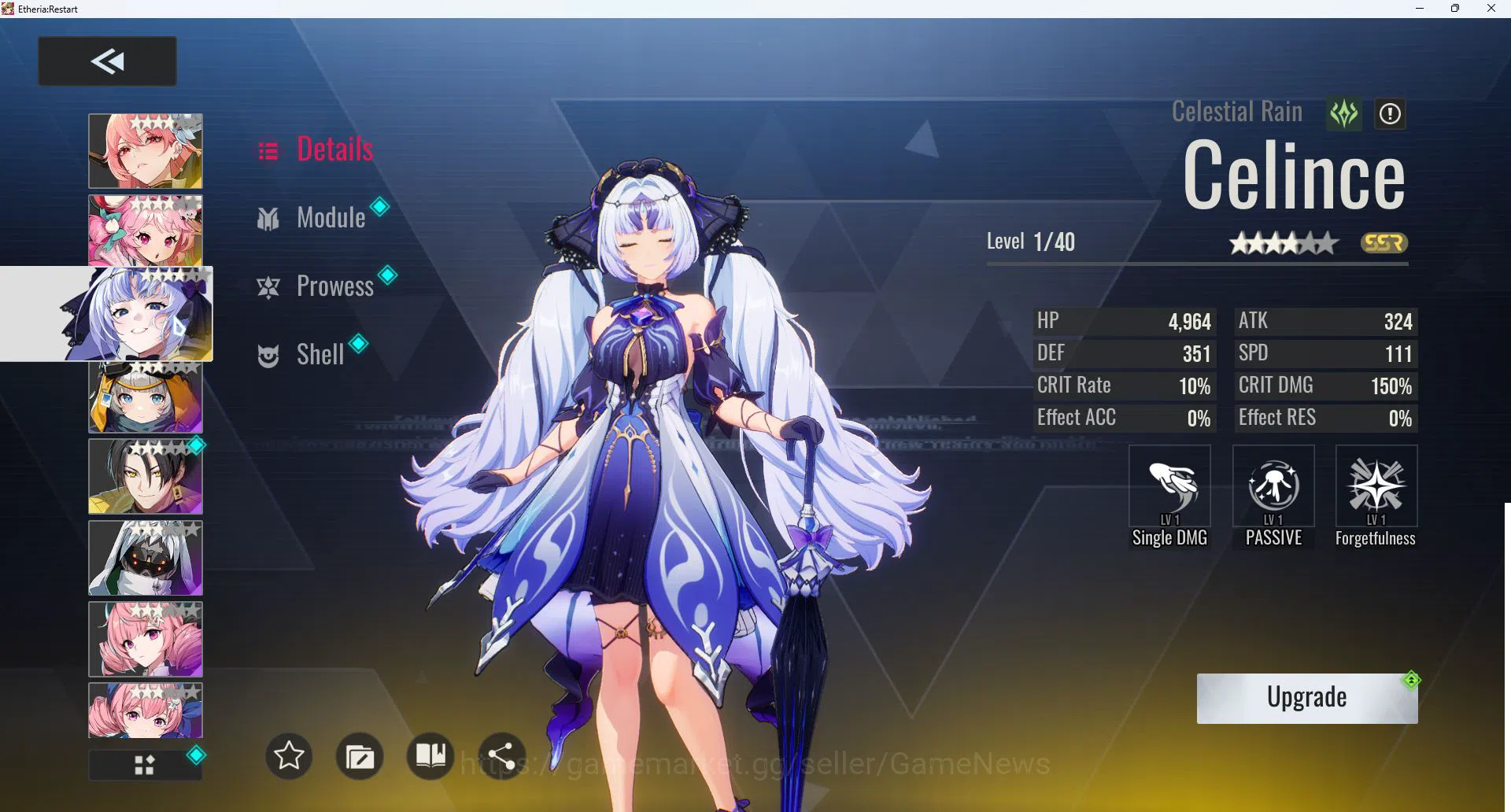 Etheria: Restart Accounts [Sv Global-S3]Starte 3SSR (Lian,Rilmocha,Celince)| image 12