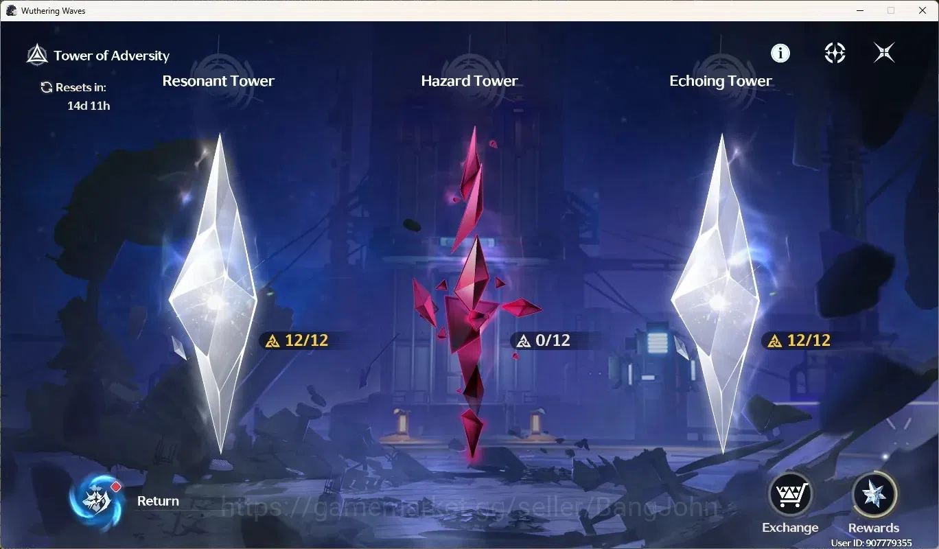 Wuthering Waves Accounts SEA|UL 53|Rank 6|2 Char Limited [Cartethyia Rc6]+S image 13