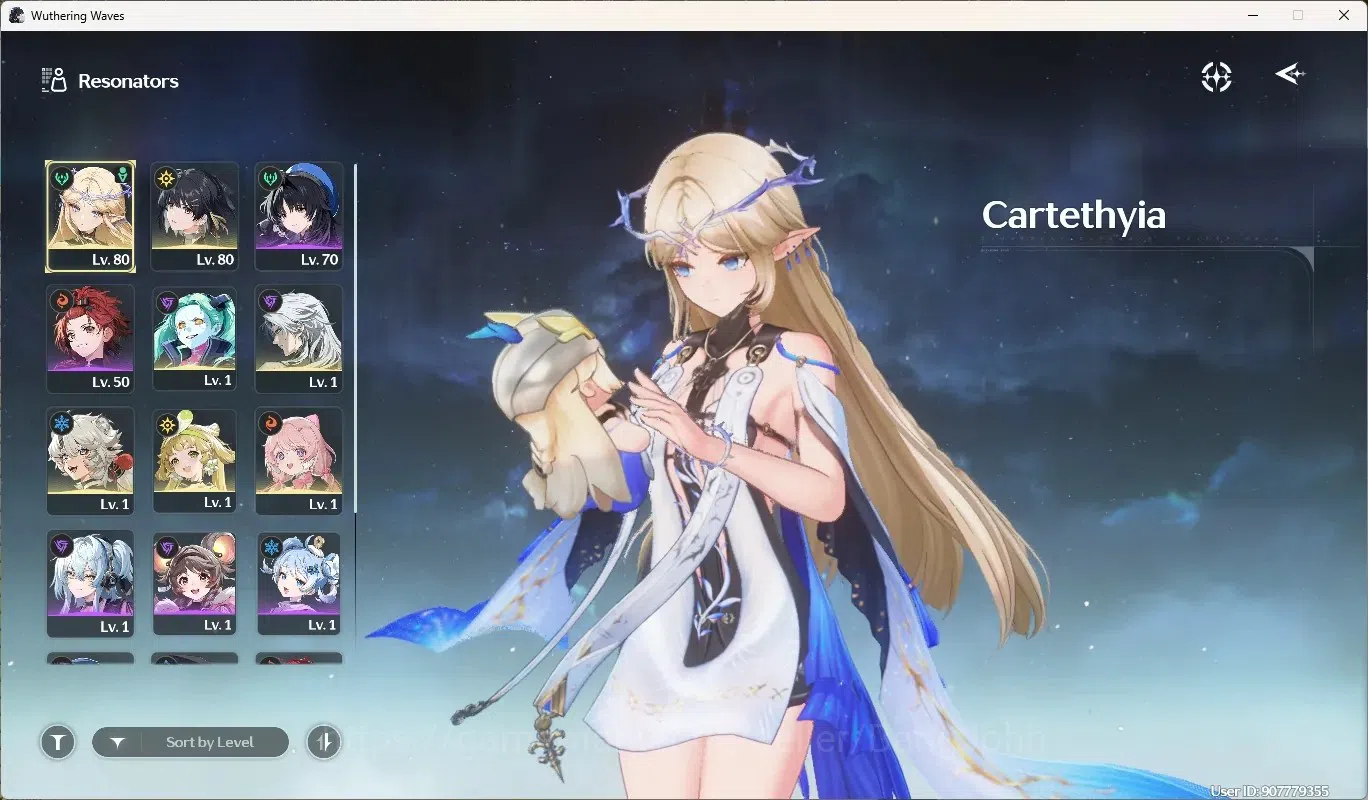 Wuthering Waves Accounts SEA|UL 53|Rank 6|2 Char Limited [Cartethyia Rc6]+S image 2
