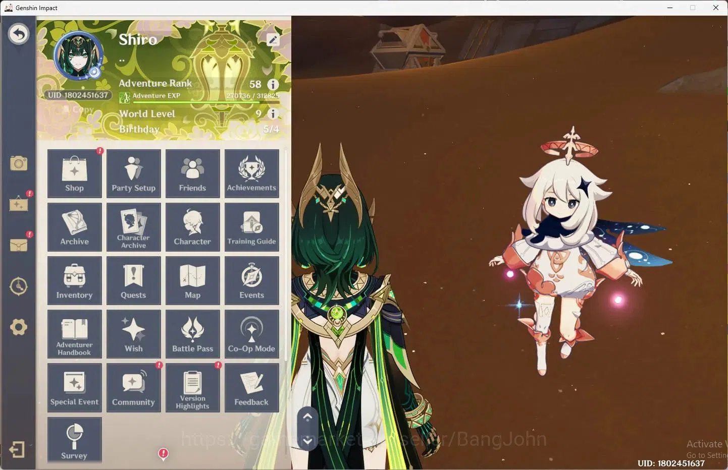 Genshin Impact Accounts ASIA | AR 58 |14 Limited + 7 Standar |[Nefer,Lauma image 1