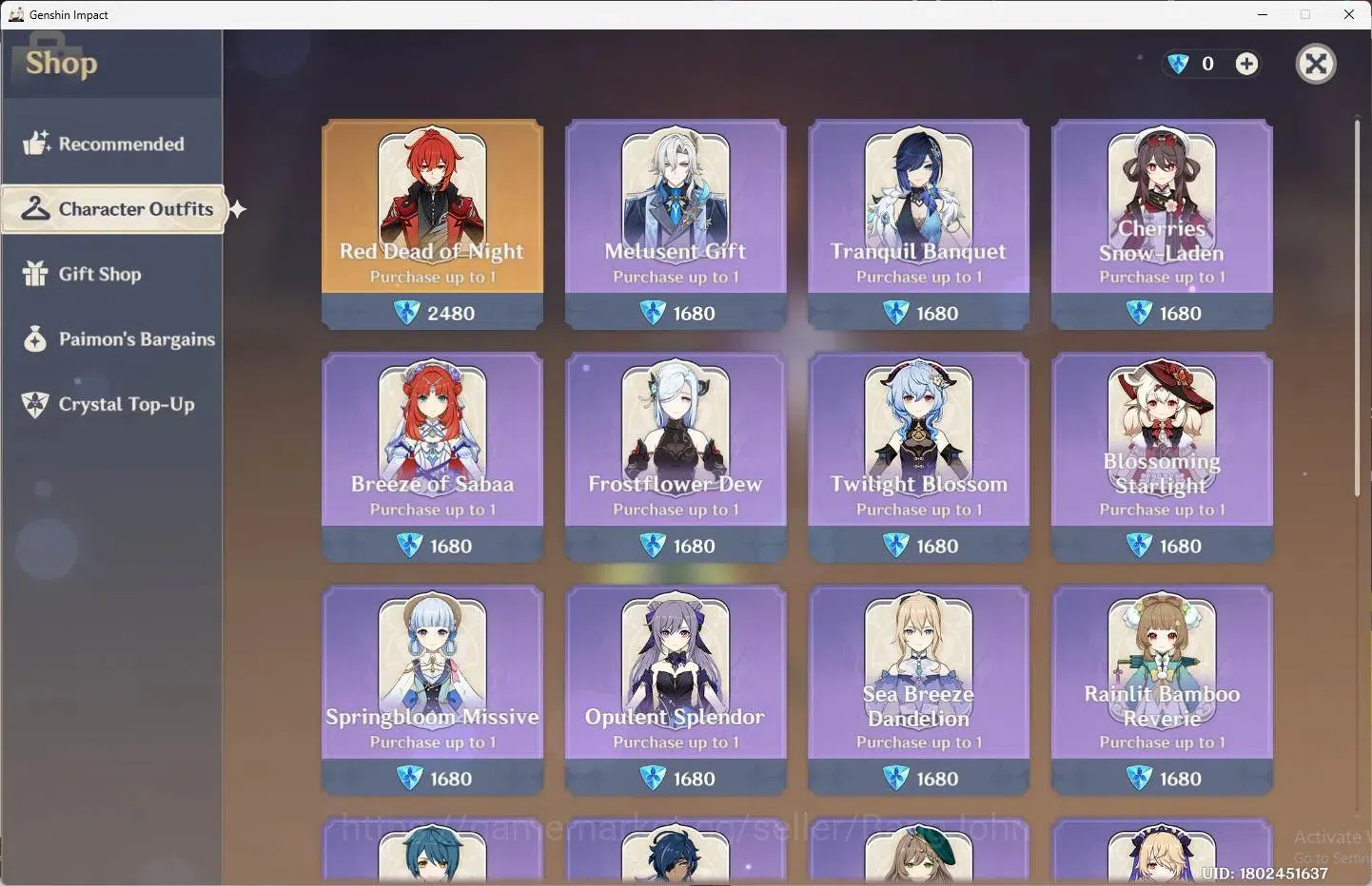 Genshin Impact Accounts ASIA | AR 58 |14 Limited + 7 Standar |[Nefer,Lauma image 9