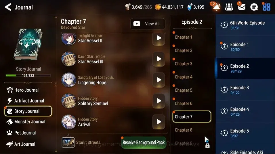 Epic Seven Accounts GLOBAL UnVerif|4ML(Rhiana&Luciel,Straze,US Choux)+ image 10