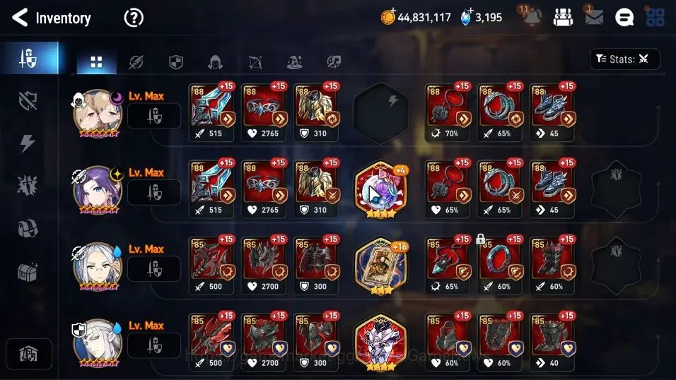 Epic Seven Accounts GLOBAL UnVerif|4ML(Rhiana&Luciel,Straze,US Choux)+ image 15
