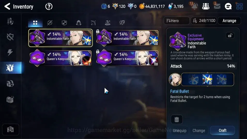 Epic Seven Accounts GLOBAL UnVerif|4ML(Rhiana&Luciel,Straze,US Choux)+ image 18