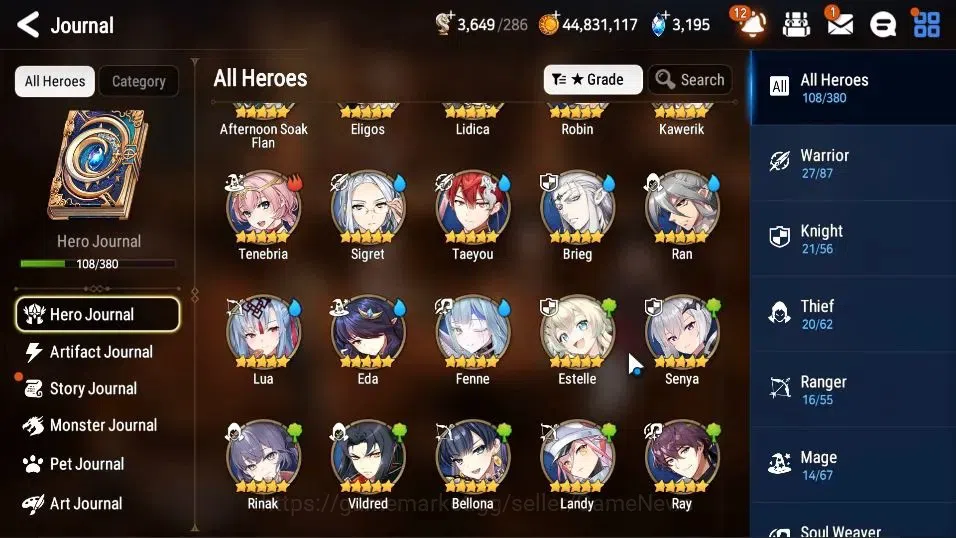 Epic Seven Accounts GLOBAL UnVerif|4ML(Rhiana&Luciel,Straze,US Choux)+ image 8